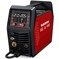ARCCAPTAIN MIG205 Pro 205A Machine à souder MIG à inverseur 6-en-1 120V/240V Soudeuse multi-processus pour la fabrication métallique
