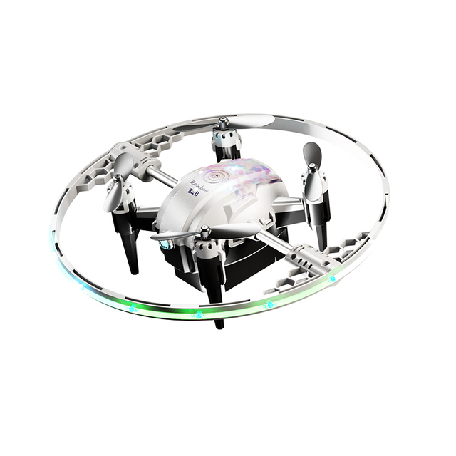 JJRC H131 Stunt Drone 360 Rotation Stunt Rotating Mode Lights One Touch Take off and Landing Beginner Drones Mini Rc Drone