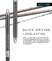 Marque distributeur Menow E13007 OEM \ ODM Eyeliner liquide étanche et durable anti-taches pour femmes Vente en gros d'usine de cosmétiques
