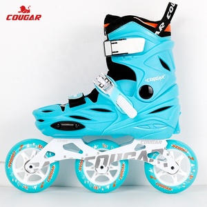 <span class=keywords><strong>Patines</strong></span> en Línea Ajustables de <span class=keywords><strong>3</strong></span> <span class=keywords><strong>Ruedas</strong></span> Personalizados para Niños con <span class=keywords><strong>Ruedas</strong></span> de PU y Rodamientos ABEC-7 para Niños, Niñas y Adolescentes - Product Image 2