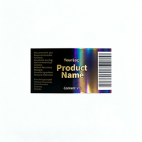 Personnalisation d'étiquettes de peptides, étiquettes de flacons de 2 ml/3 ml/5 ml, vinyle couleur holographique, étiquettes autocollantes personnalisées imperméables avec code-barres pour emballage