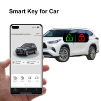 Système de clé de voiture Bluetooth Déverrouiller la voiture avec téléphone Clé de voiture numérique