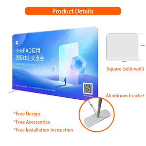 Tùy chỉnh in căng thẳng vải triển lãm hiển thị bao vây căng thẳng vải <span class=keywords><strong>Photo</strong></span> Booth kiosk hiển thị Booth <span class=keywords><strong>Backdrop</strong></span> đứng - Product Image 6