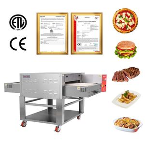 Forno per <span class=keywords><strong>Pizza</strong></span> Commerciale con Nastro Trasportatore in Pietra Refrattaria, Stile Italiano, per Pizzerie - Product Image 2
