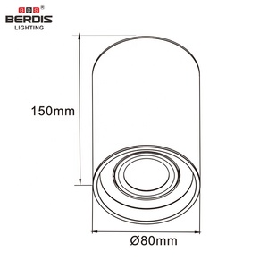Berdis-Luz LED colgante para uso comercial, 10w, 12w - Product Image 6