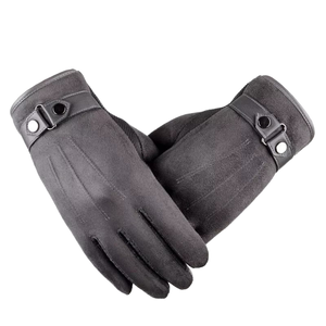 Vente en gros de gants de conduite en cuir de vachette véritable d'agneau de haute qualité pour hommes femmes gants de voiture d'hiver imperméables protection UV - Product Image 1