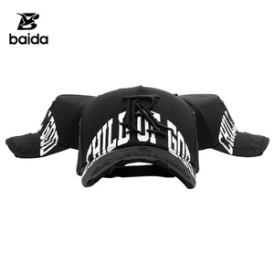 Gorra de Béisbol de 5 Paneles de Algodón Bordada de Alta Calidad, Estilo Hip Hop, Unisex, Thirty One 31 Rude, para Ciclismo - Product Image 4