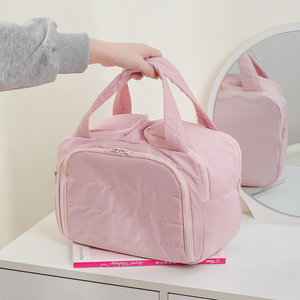 2025 Cross Border Aankomst Lichtgewicht Draagbare Reizen Skincare <span class=keywords><strong>Organizer</strong></span> Kleurrijke Polyester Cosmetische Tas Ontworpen Voor Reizen - Product Image 2