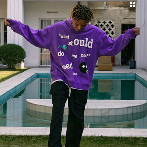 Manufacturers High Quality <b>100</b>% Cotton Heavyweight Cartoon Boxy for 500gsm Plus Size Spring Men's Hoodies - Product Image 1