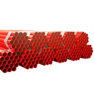 China Gold Supplier ASTM A795 Sprinkler Fire Protection Erw Carbon Steel Pipe welded pipe