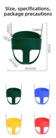 Balançoire pour bébé Siège de balançoire extérieur et intérieur en plastique EVA pour bébé Chaises pour bébé