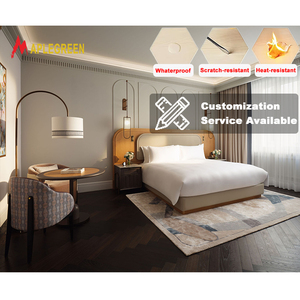 Ensemble de mobilier de chambre d'<span class=keywords><strong>hôtel</strong></span> classique et élégant, personnalisable, avec tête de lit capitonnée et fauteuil d'appoint pour chambre d'<span class=keywords><strong>hôtel</strong></span> - Product Image 1