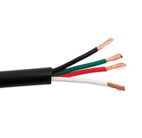 Câble électrique flexible OEM en TPU pour capteur haute température, isolation PVC, 4, 5, 6 conducteurs, fil chauffant