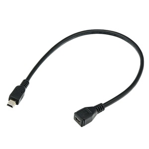 Mini <b>Usb</b> Male <b>To</b> Female Extension <b>Cable</b> 5pin Data And Charging <b>Cable</b> For Mobile Devices - Product Image 3