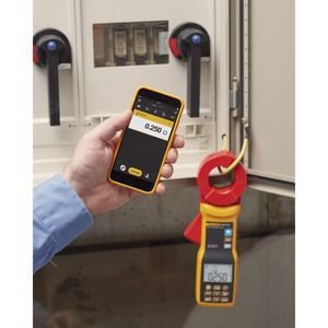 Fluke 1630-2 FC Earth Ground <b>Clamp</b> 600V CAT III Resistance Measurement LCD Display - Product Image 6