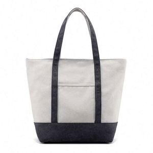 Échantillon gratuit de sacs shopping en toile polyester de haute qualité avec impression de logo personnalisée, très demandés - Product Image 1