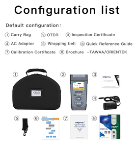 Divisor de Señal Óptica Multifuncional Orientek <span class=keywords><strong>6</strong></span> en 1, Probador de Fibra Óptica OTDR con VFL de 10mw, 800-1650 OPM, SLS, <span class=keywords><strong>FIP</strong></span> y Probador RJ45 - Product Image 5