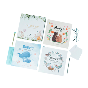 Cuaderno de <span class=keywords><strong>Embarazo</strong></span>, Diario de Recuerdos para Familias, Mujeres Embarazadas, Bebés y Niños, Tapa Dura, Registro del Crecimiento del Bebé - Product Image 1