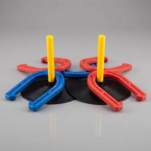 Juego de Herraduras Portátil para Jardín Familiar - Juguete Profesional de Lanzamiento para Fiestas de Verano, Diversión en la <span class=keywords><strong>Playa</strong></span> y el Patio Trasero - Product Image 1