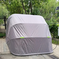 Auvent mobile rétractable pour véhicule, abri pliable pour voiture en extérieur