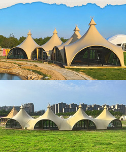 Carpa de Lujo Tipo Tipi Piramidal de Aluminio para Glamping, Fiestas, Eventos, Restaurantes y Cafeterías - Product Image 2