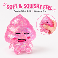 Nouvel Arrivage Jouet à Presser Petit Alien, Monstre Caca Amusant, Mignon, Doux et Moelleux, Anti-stress et Anti-anxiété, Forme Carrée