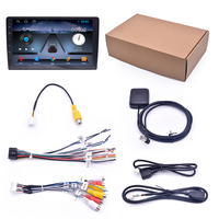 Autoradio Android 14 8 cœurs, navigation GPS universelle, caméra de recul 1080P, commande au volant, prend en charge CarPlay