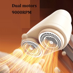 Rasoir anti-bouloches électrique portable double tête <span class=keywords><strong>pour</strong></span> vêtements, puissance 8W, 9000 tr/min, affichage LED, chargeur inclus - Product Image 5