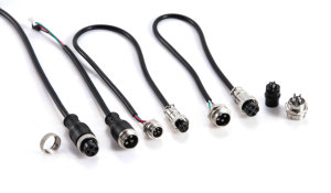 M12航空コネクタ2-8ピンケーブル延長車リアビュー逆カメラ銅コンタクト素材オス/メス - Product Image 5