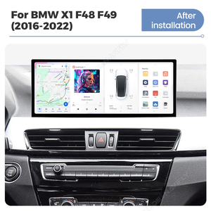 Reproductor de DVD para Auto DUDU7 con <span class=keywords><strong>Android</strong></span>, con Panel Frontal, Compatible con el Sistema de Audio Original, Efecto de Audio Funcional, 12.3 Pulgadas para BMW X1 F48 F49 2016-2022 - Product Image 3