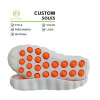 Suela de EVA TPR Personalizada de Fábrica, con Burbujas de Masaje, Antideslizante, Absorbente de Impactos, para Pantuflas, Baño, Calzado de Interior