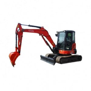 Excavatrice d'occasion Kx163-5 de 5 tonnes, de marque supérieure, en bon état, fabriquée au Japon, design original, à vendre - Product Image 1