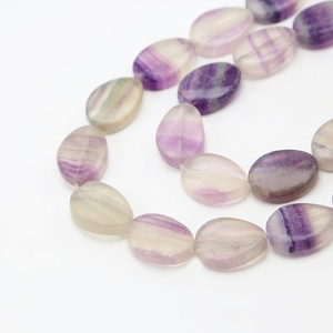 Mode Perles De <span class=keywords><strong>Fluorite</strong></span> 13x18mm <span class=keywords><strong>Violet</strong></span> Larme BRICOLAGE Fabrication De Bijoux En Vrac Perles - Product Image 1