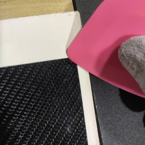 Đa Phương Mini màu hồng ABS giống cây chổi góc scraper xe phim cửa sổ Tint Glass Decal Applicator xe đèn pha công cụ A57 - Product Image 5