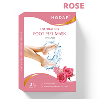Chaussettes exfoliantes pour les pieds, masque pour les pieds, soin de la peau, élimination des callosités, blanchiment, vitamine citron, naturel, biologique, certifié CE ISO, OEM