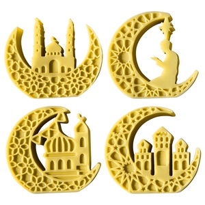 Moule à bougie en silicone Château de lune Eid Mubarak, décoration islamique du Ramadan, moule de moulage, fournitures de fabrication de bougies d'aromathérapie DIY - Product Image 6