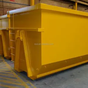 Custom Made Hook Lift Skip Container Garbage Bin For Waste Sorting And Recycling For Effective Waste Treatment Machinery