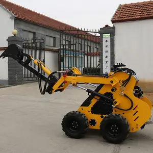 TY-323 Mini skid steer loader with attachment small loader factory direct hot sales