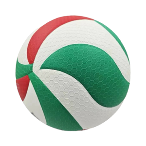 Ballon de <span class=keywords><strong>volley</strong></span>-ball en gros style Mikasa, taille 5, durable, écologique, en cuir PU doux au toucher, idéal pour l'entraînement - Product Image 1
