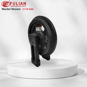 ET18 Graafmachine Onderwagen Smeedwerk <span class=keywords><strong>Idler</strong></span> Assy Wiel 50MnB Staal voor Wacker Neuson 1402 met 1 Jaar Garantie - Product Image 1