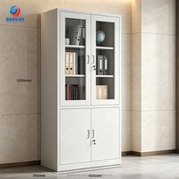 Archivador Vertical Multiusos Moderno de Acero con 2 Cajones para Almacenamiento de Documentos y Suministros de Oficina en Casa, Oficina o Gimnasio