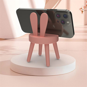 Creativo colorido Simple silla estilo escritorio teléfono móvil soporte de pie soporte de teléfono móvil para iphone <span class=keywords><strong>samsung</strong></span> portátil - Product Image 6