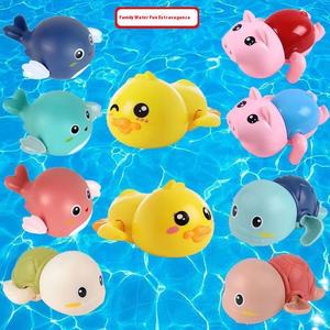 Jouets <span class=keywords><strong>de</strong></span> <span class=keywords><strong>bain</strong></span> en plastique ABS en forme <span class=keywords><strong>de</strong></span> canard jaune Zhiqu, qui font des sons, pour les enfants <span class=keywords><strong>de</strong></span> 5 à 7 ans, motif cœur, jeux aquatiques - Product Image 1