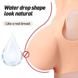 Soutien-Gorge en Silicone pour Transexuelle Transgenre Crossdresser Cosplay Faux Gros <span class=keywords><strong>Seins</strong></span> Enhancer <span class=keywords><strong>Seins</strong></span> Réaliste - Product Image 4