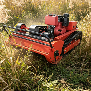 Tondeuse à fléaux agricole télécommandée sur chenilles, 4 temps, 80cm, 100cm, 120cm, directement de l'usine - Product Image 2