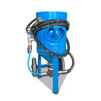 Enlever la rouille haute pression humide Mobile sableuse Pot manuel sablage Machine réservoir sec humide sablage polissage sans poussière