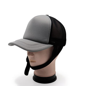 Casquette de sport de <span class=keywords><strong>surf</strong></span> votre logo 5 panneaux Upf 50 maille en <span class=keywords><strong>mousse</strong></span> de polyester unie vierge chapeaux de camionneur de <span class=keywords><strong>surf</strong></span> personnalisés - Product Image 2