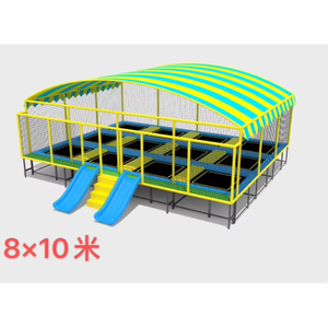 Équipement de parc de trampolines commercial facile à installer, lit de saut, installations de divertissement pour tous - Product Image 3
