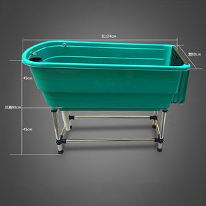 H-119 Portabel Bak Mandi Perawatan Hewan Peliharaan Bak Mandi Anjing Profesional Bak Mandi Hewan Peliharaan Kecil untuk Mandi Anjing - Product Image 6