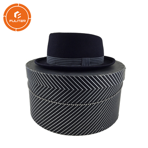 Chapeau personnalisé Boîtes D'emballage De Baseball Chapeau Noir Et Blanc Boîtes - Product Image 3